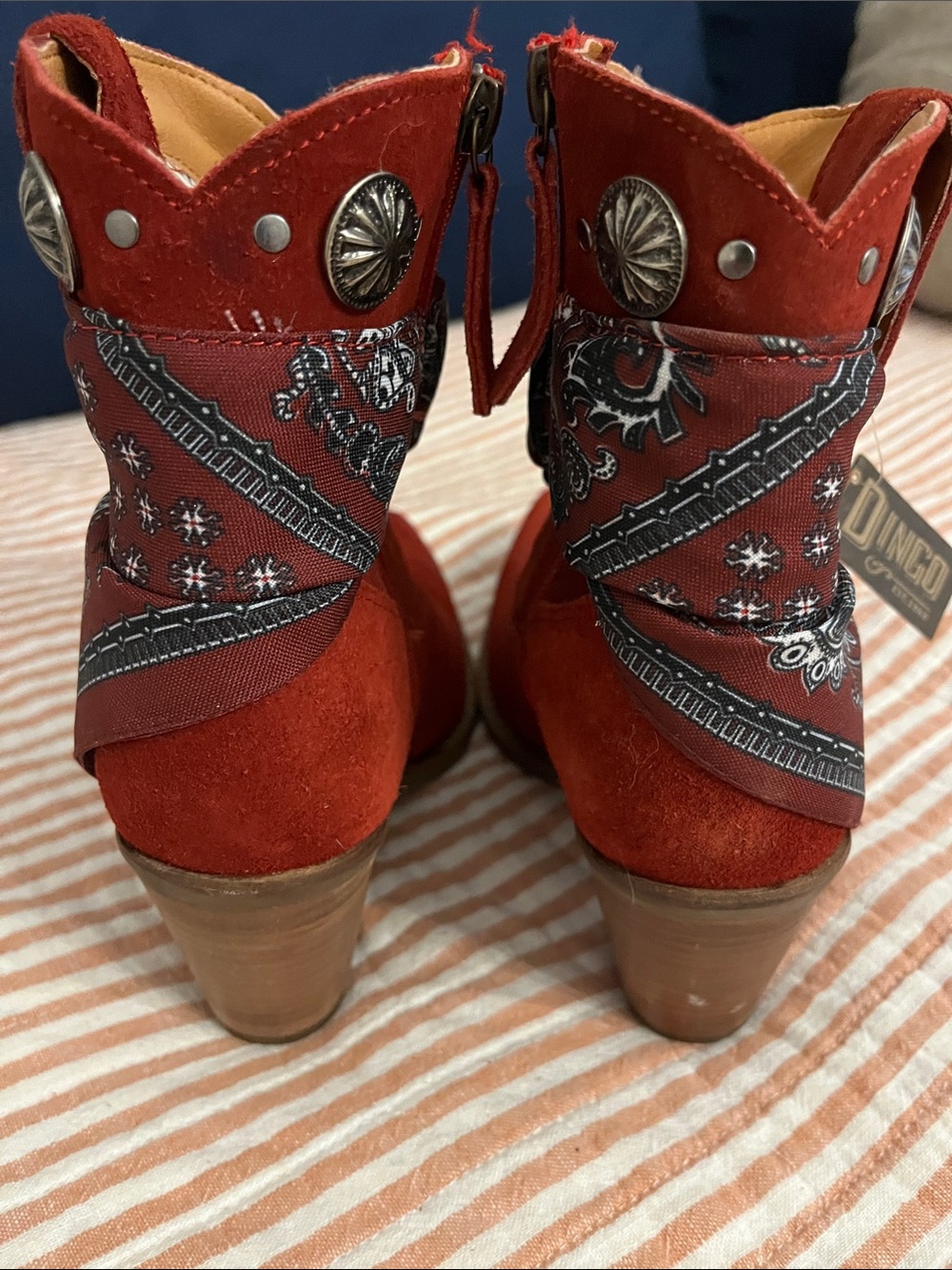 Dingo 1969 “Bandida” Cowgirl Ankle Boots - Picture 4 of 7